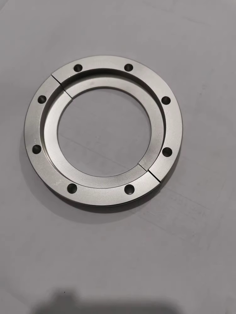 Ring-neck clamp half-moon flange clip cavity wall clamp diaphragm clamp bulkhead clamp